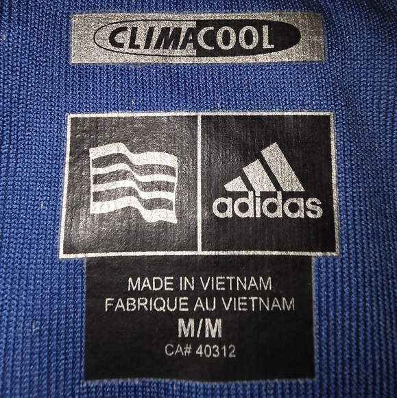 Adidas Men's Climacool Athletic Polo Shirt (Size:M) - Picture 2 of 4